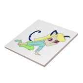 Carreau chibi catgirl (Côté)