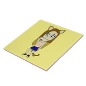 Carreau Chibi Catgirl (Côté)