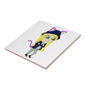 Carreau chibi catgirl (Côté)