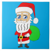 Carreau Chibi Santa Claus (Devant)