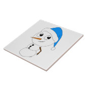 Carreau chibi snowman (Côté)
