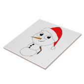 Carreau chibi snowman (Côté)