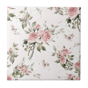 Carreau Chic chic, français chic, vintage, floral, rustiq