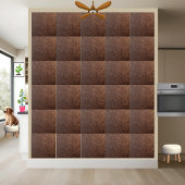 Carreau Chic chocolat foncé Brown Parties scintillant chat