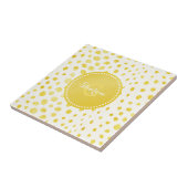 Carreau Chic faux or brillant imprimé guépard monogramme (Côté)