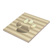 Carreau Chic Gold Look Chien animal de compagnie (Côté)