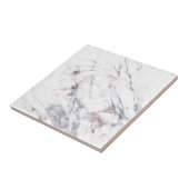 Carreau Chic Gris Rose Doré Métallisé Aspect Marbre Glamou (Côté)