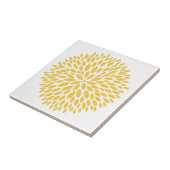 Carreau Chic jaune floral (Côté)