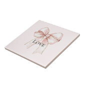 Carreau Chic Joli Bow Rose (Côté)