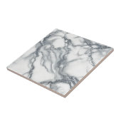 Carreau Chic Marbre Gris & Blanc Vue Glamour (Côté)