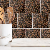 Carreau Chic Motif Leopard tendance