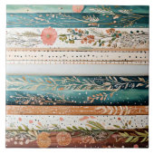 Carreau Chic motif shabby (Devant)