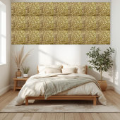 Carreau Chic Parties scintillant dorée cheminée au sol