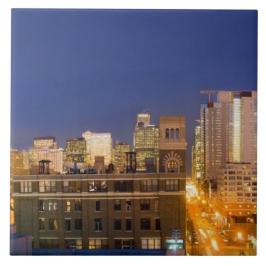 Carreau Chicago (Illinois), photo de la ligne aérienne de (Devant)