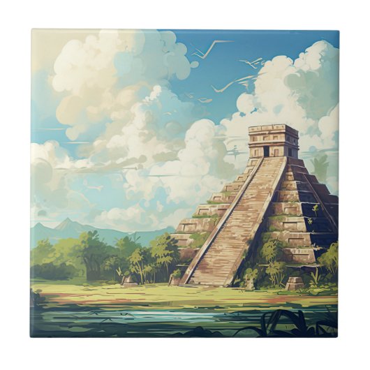 Carreau Chichen Itza (Devant)