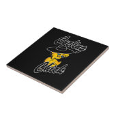 Carreau Chick cycliste #4 (Côté)