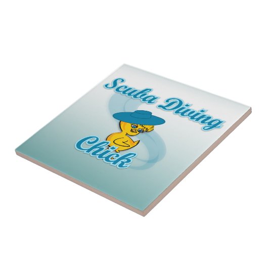 Carreau Chick plongée sous-marine #3 (Côté)