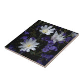 Carreau Chicory et fleurs sauvages de Phacelia (Côté)