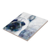 Carreau Chien à chien roux 159 (Côté)