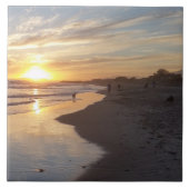 Carreau Chien à Sunset California Dreaming Tile (Devant)