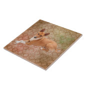 Carreau Chien Basenji (Côté)