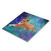 Carreau Chien Basenji  (Côté)