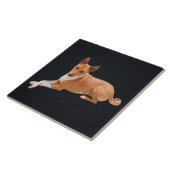 Carreau Chien Basenji (Côté)