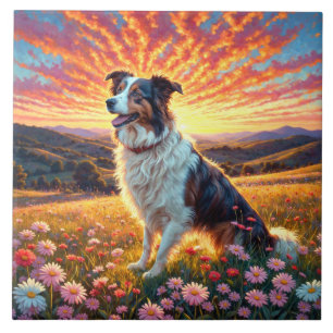 Carreau Chien Border Collie