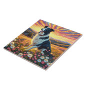 Carreau Chien Border Collie (Côté)