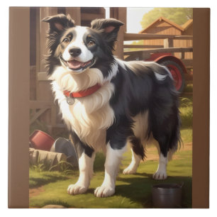 Carreau Chien Border Collie