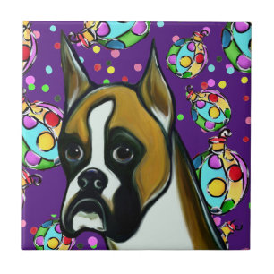 CARREAU CHIEN BOXER