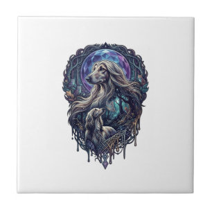 Carreau Chien Crystal Moon Forêt Enchantée_1
