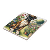 Carreau Chien de boîte mignon (Côté)