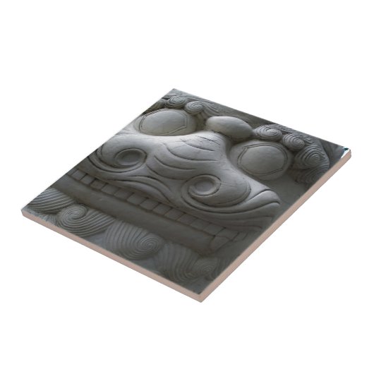 Carreau Chien de brousse chinois (Côté)