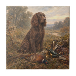 Carreau Chien de chasse Wachtelhund, Spaniel allemand