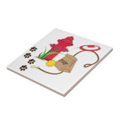 Carreau Chien de compagnie (Côté)