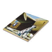 Carreau Chien de l'armée (Côté)