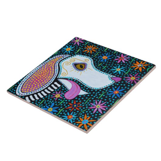 Carreau Chien de l'esprit (Côté)