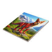 Carreau Chien Dinosaur (Côté)