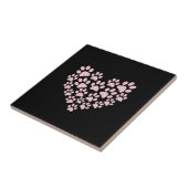 Carreau Chien Paws, Chiot Paws, Animal Paws, Coeur, Animal (Côté)