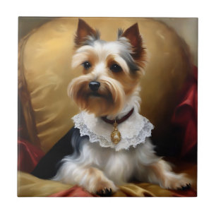 Carreau Chien Yorkshire Terrier Beauté