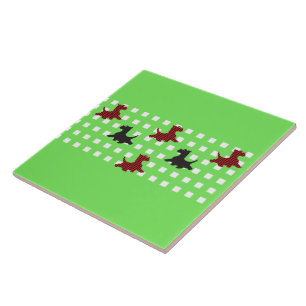 Carreau Chiens écossais