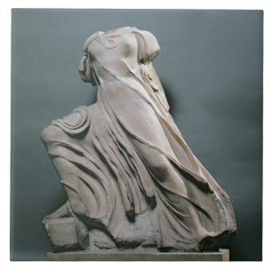 Carreau Chiffre de nymphe, acroterion du temple de Phigal