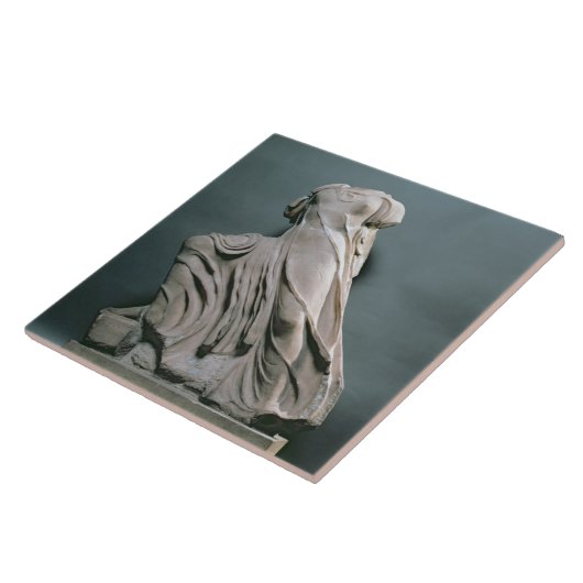 Carreau Chiffre de nymphe, acroterion du temple de Phigal (Côté)