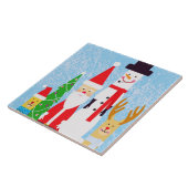 Carreau Chiffres de Noël (Côté)