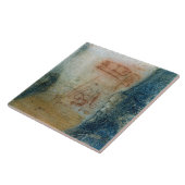 Carreau Chiffres symboliques (peinture de caverne) (Côté)