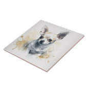 Carreau Chihuahua Chien Chien Chien Pet Aquarelle (Côté)