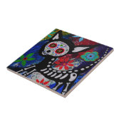 CARREAU CHIHUAHUA DIA DE LOS MUERTOS TILE (Côté)