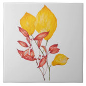 Carreau Chili & Turmeric sur carrelage en céramique (Devant)