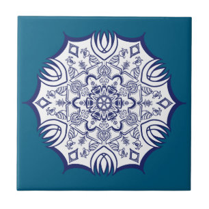 Carreau Chine bleue